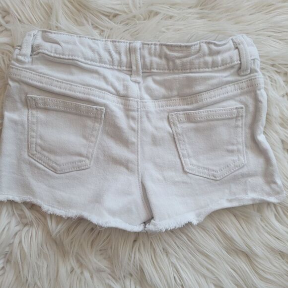 Gymboree white denim shorts , 5t - Picture 2 of 2